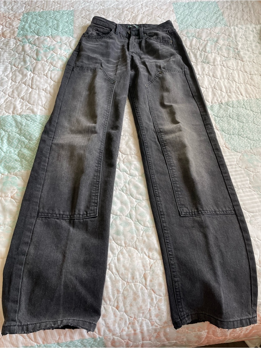 Wild Fable High-Rise Straight Leg Jeans in Black
